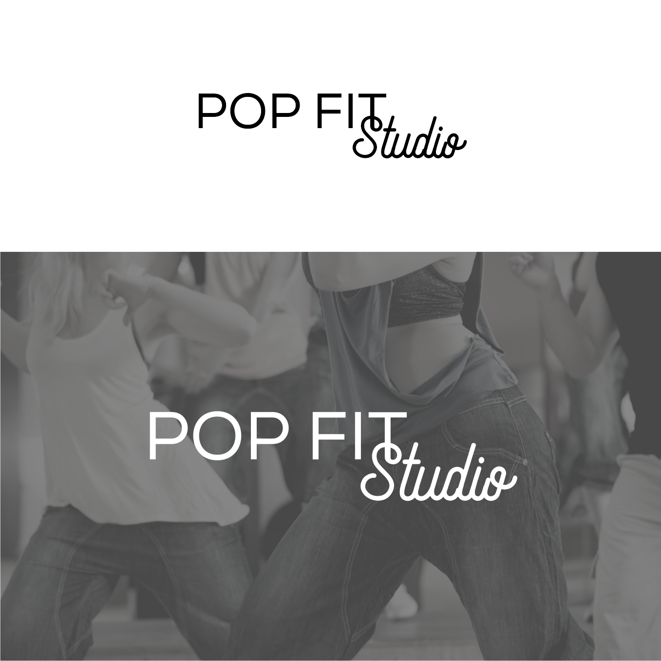 Logo Design by abdulrahimazka for Pop Fit Studio | Design #14131059