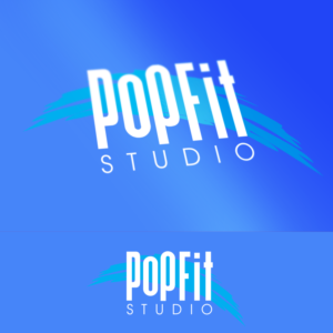 Logo Design by Vinicius Hadid Graphic Solutions for Pop Fit Studio | Design: #14103556