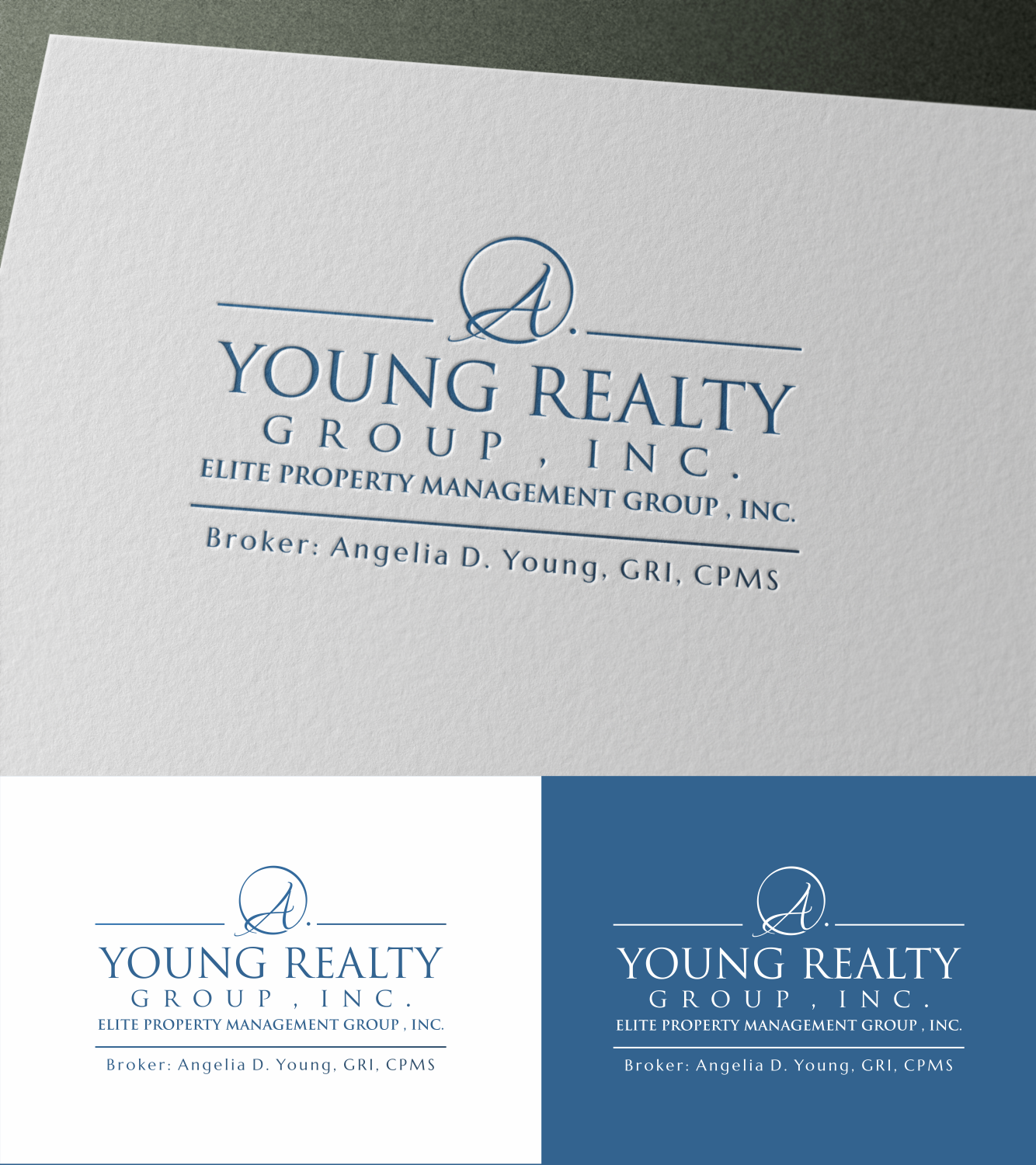 Logo Design by eugenv for A. Young Realty Group, Inc.  | Design #14153019