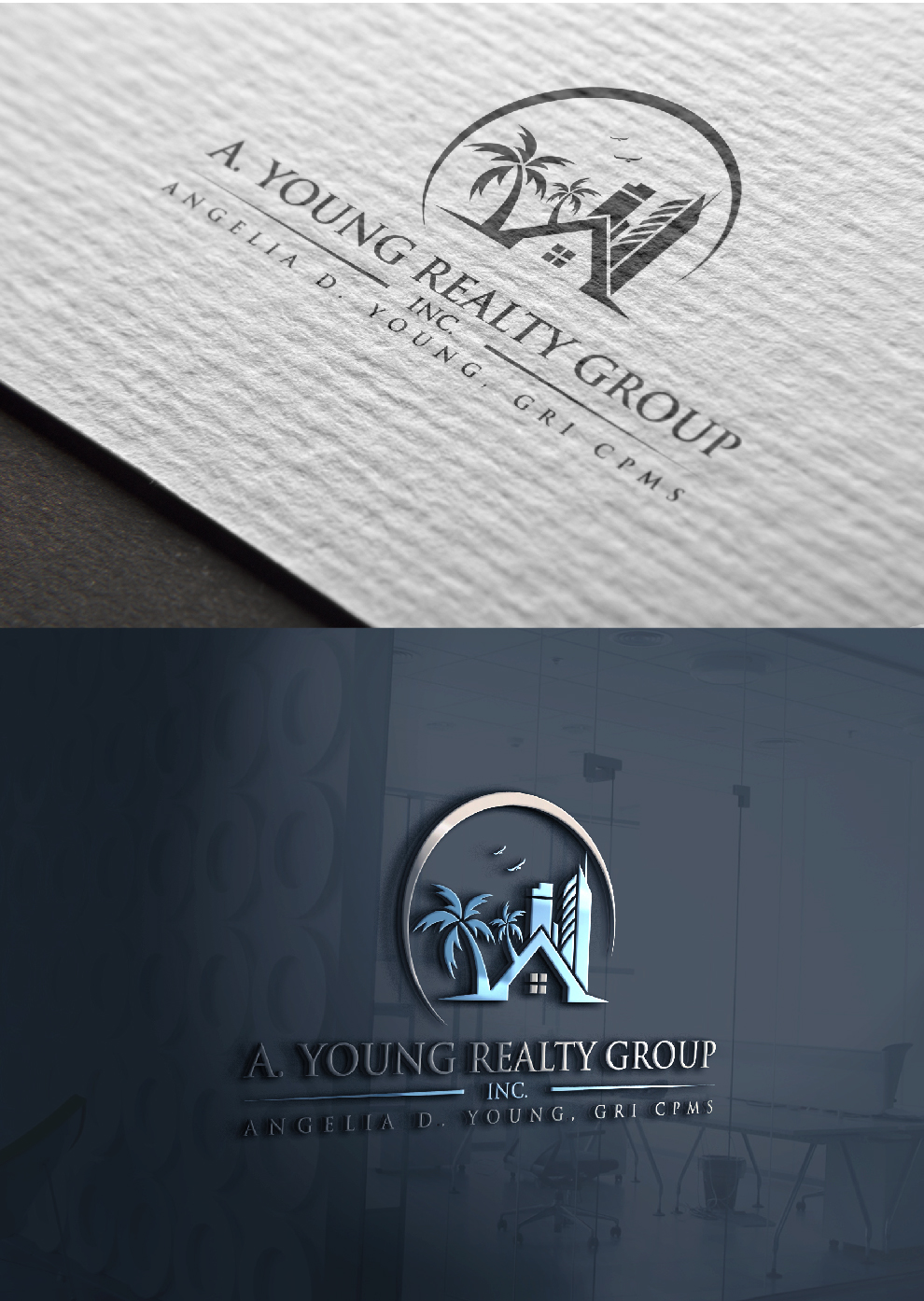 Logo Design by creative.bugs for A. Young Realty Group, Inc.  | Design #14108409
