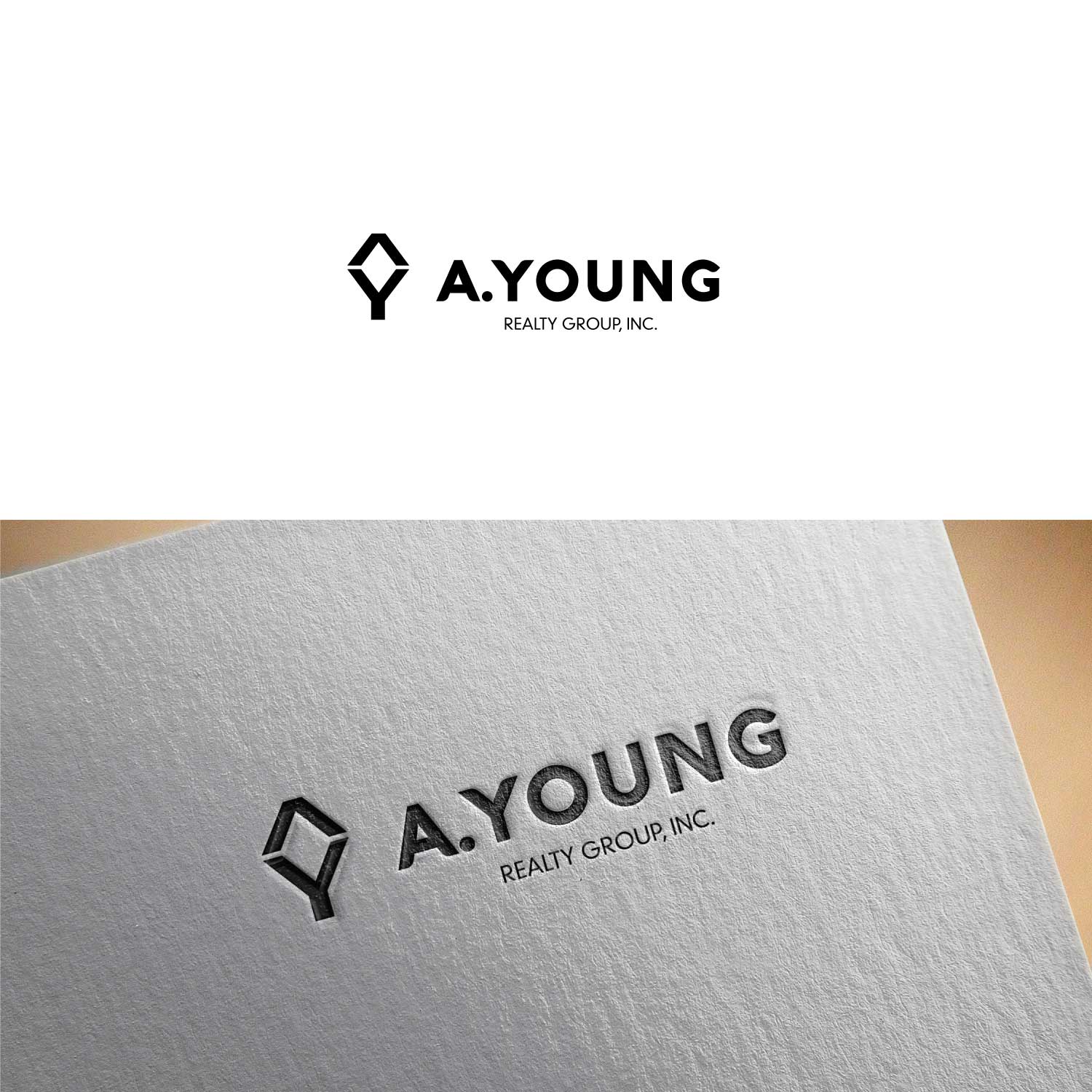 Logo Design by GMWIRE for A. Young Realty Group, Inc.  | Design #14107847