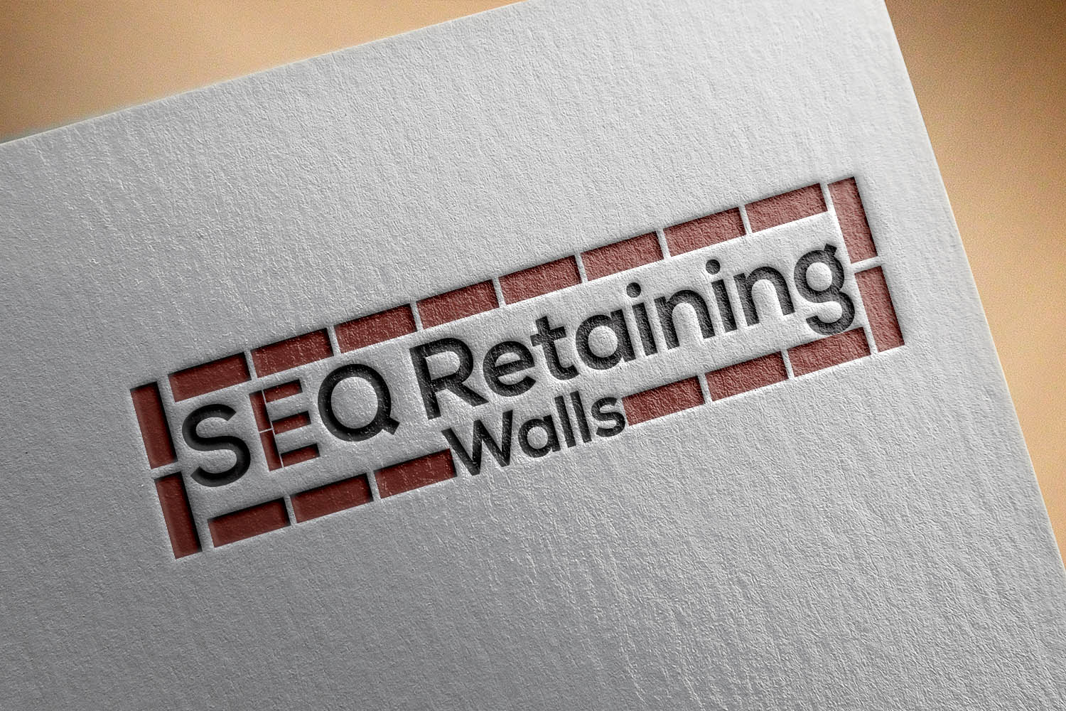 Logo-Design von Seinfeld cast für SEQ Retaining walls | Design #14141074