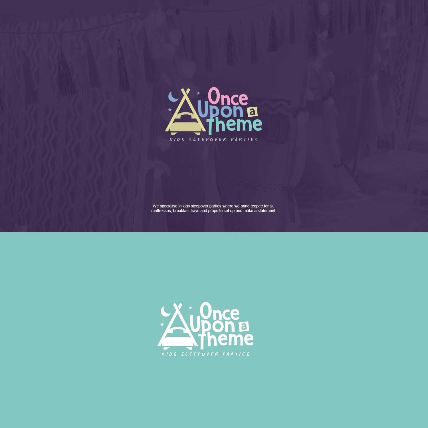 Logo Design by Felipe Moura for Once Upon a Theme | Design #14103456