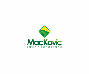 Logo Design by T I K H E - L M W for MacKovic Lawn & Landscape Ltd. | Design: #14103277