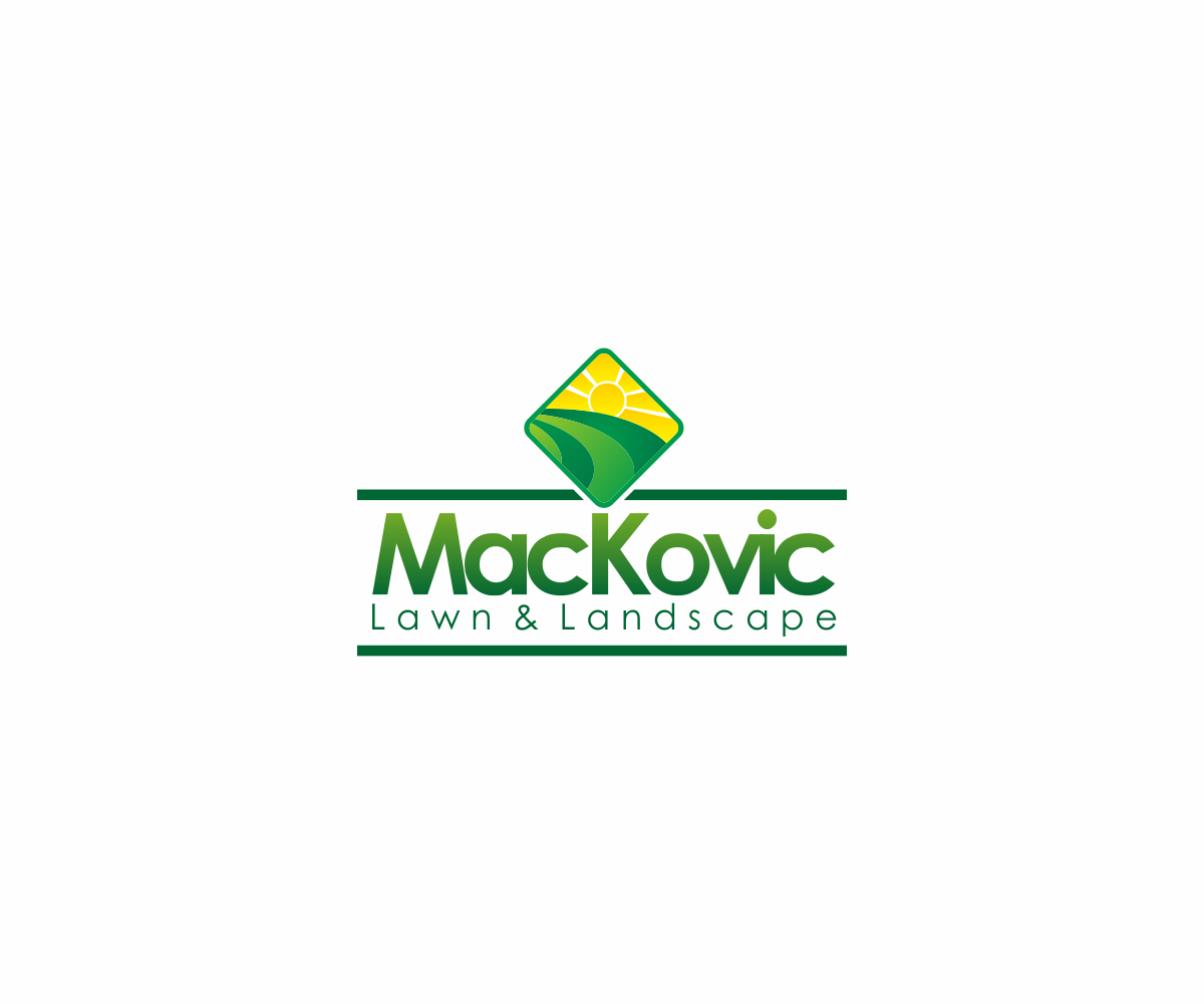 Logo Design by T I K H E - L M W for MacKovic Lawn & Landscape Ltd. | Design #14103278