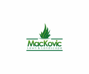 Logo Design by T I K H E - L M W for MacKovic Lawn & Landscape Ltd. | Design: #14103280