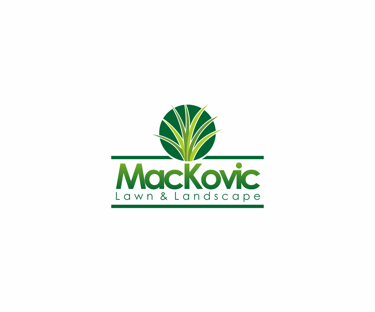 Logo Design by T I K H E - L M W for MacKovic Lawn & Landscape Ltd. | Design #14103347