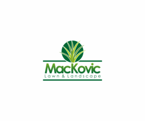 Logo Design by T I K H E - L M W for MacKovic Lawn & Landscape Ltd. | Design: #14103347