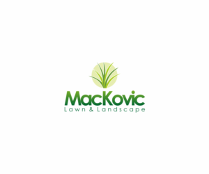 Logo Design by T I K H E - L M W for MacKovic Lawn & Landscape Ltd. | Design: #14103349