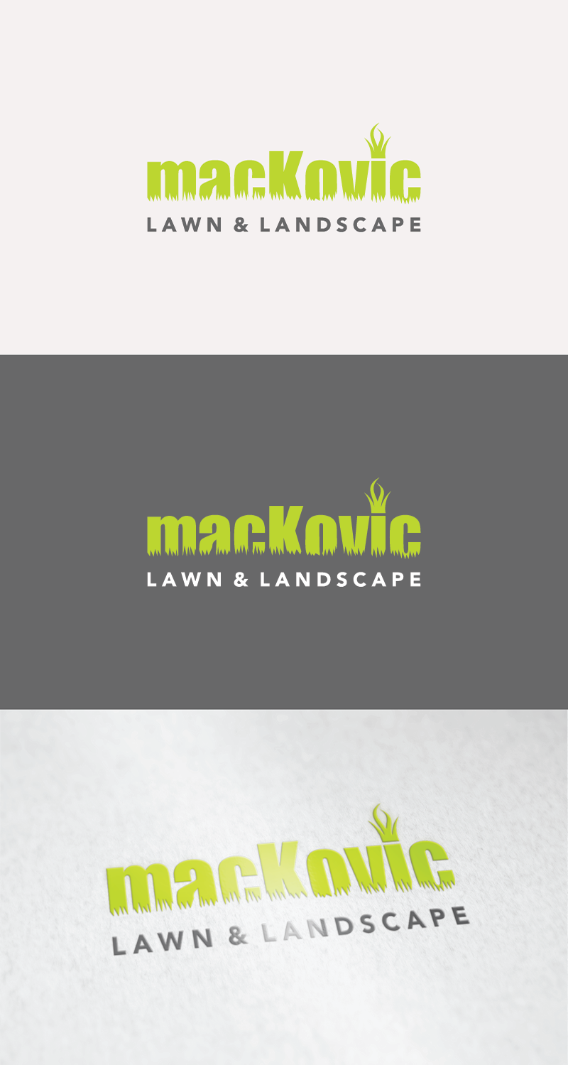 Diseño de Logo por eko07 para MacKovic Lawn & Landscape Ltd. | Diseño #14103561