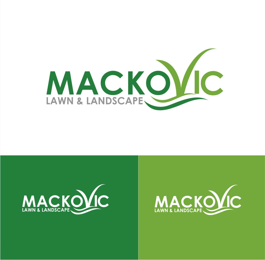 Logo Design by delu 003 for MacKovic Lawn & Landscape Ltd. | Design #14105569