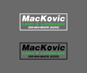 Logo-Design von JMTM für MacKovic Lawn & Landscape Ltd. | Design #14147522