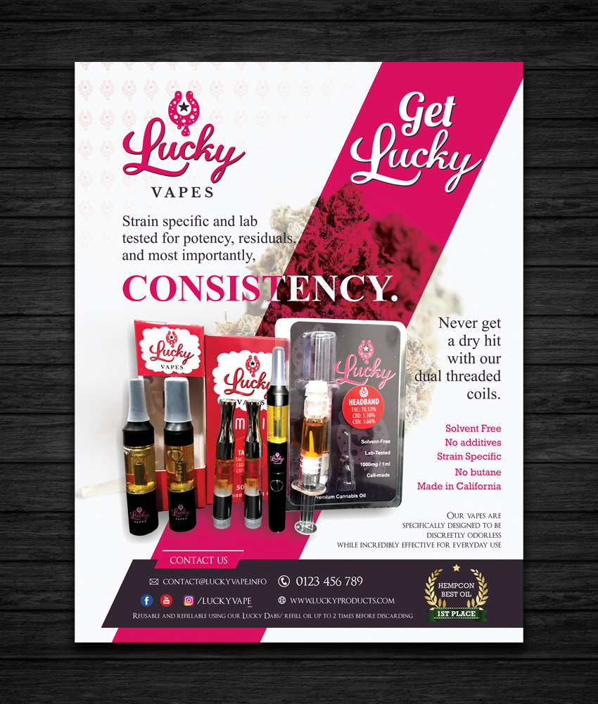 Magazine Design by ecorokerz for Lucky Products | Design #14094955