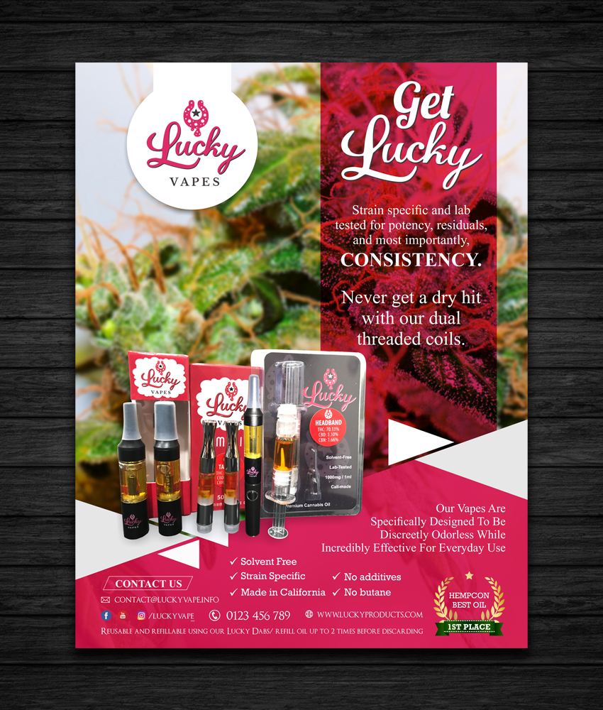 Magazine Design by ecorokerz for Lucky Products | Design #14105729