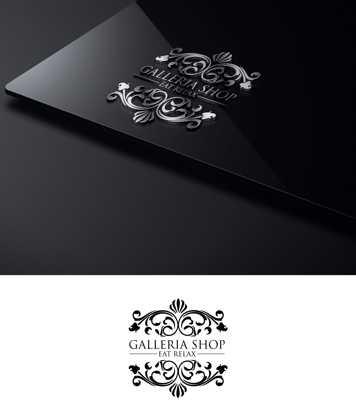 Diseño de Logo por supercreative para Galleria Shop Eat Relax | Diseño: #14094027