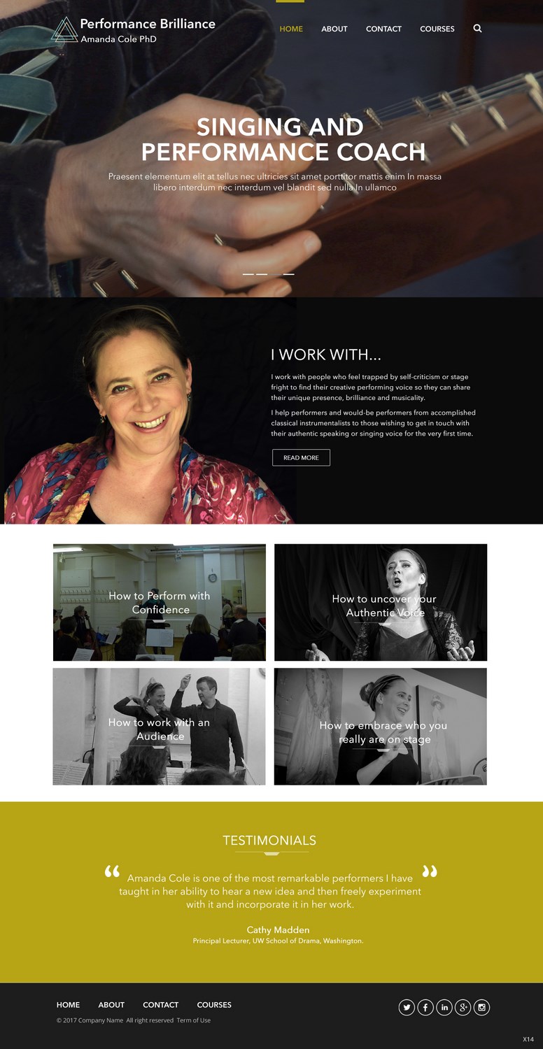 Web Design by pb for this project | Design #14145769