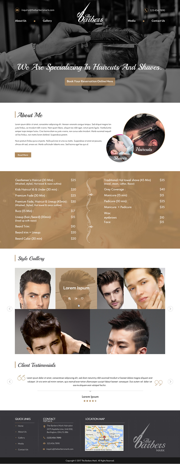 Web Design by Sbss for this project | Design #14143076