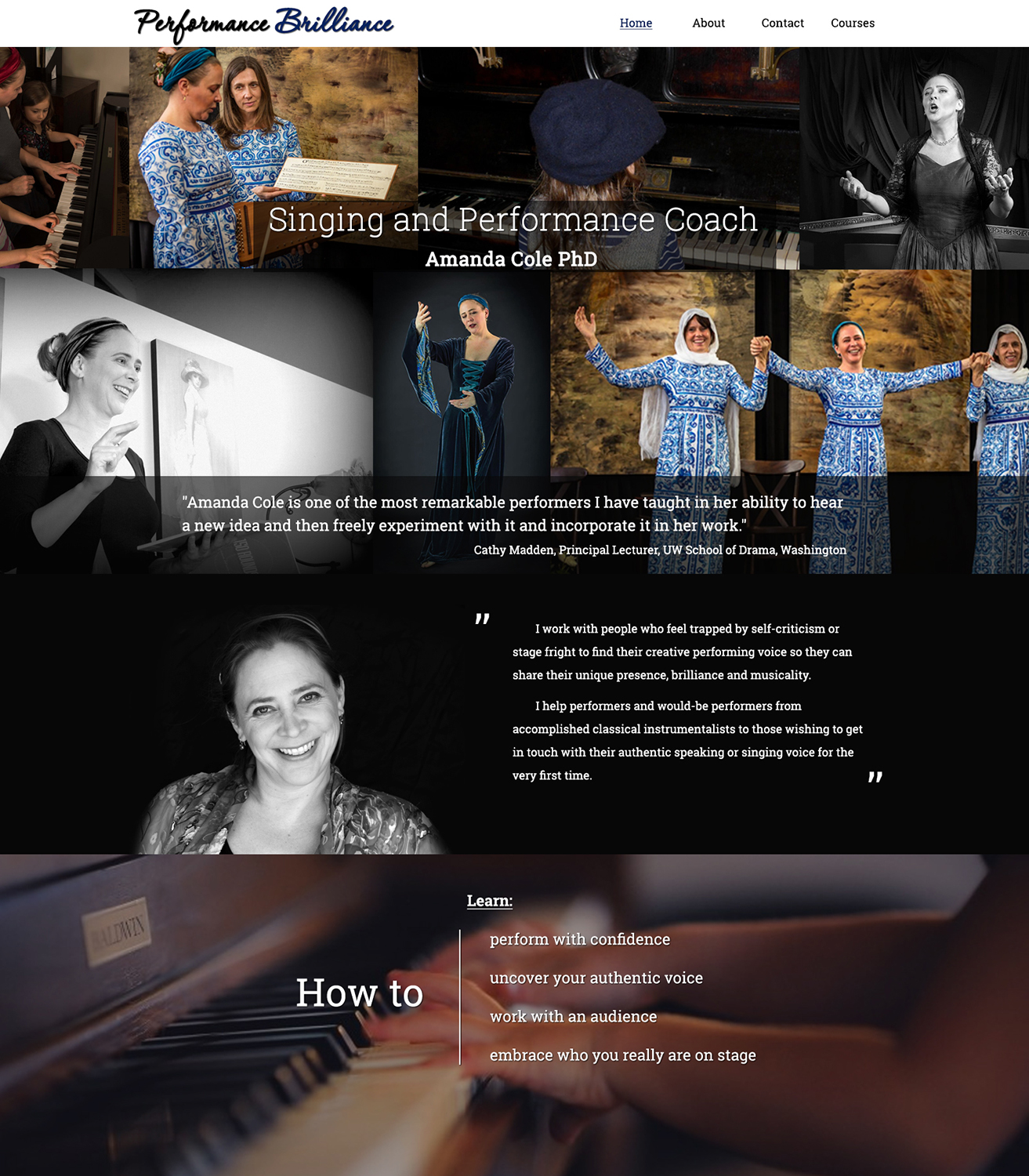 Web Design by Olia Kashyna for this project | Design #14130939