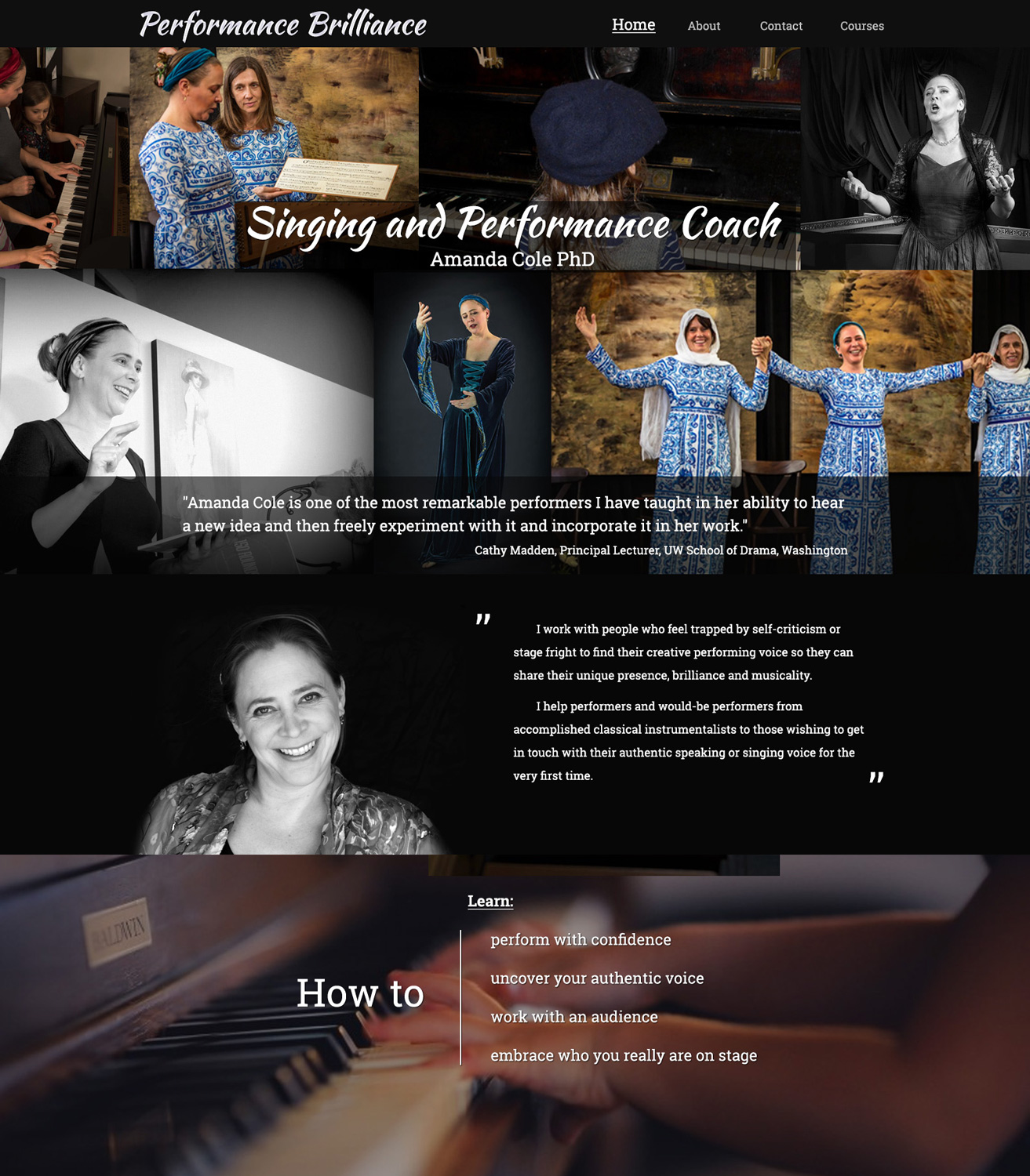 Web Design by Olia Kashyna for this project | Design #14147603
