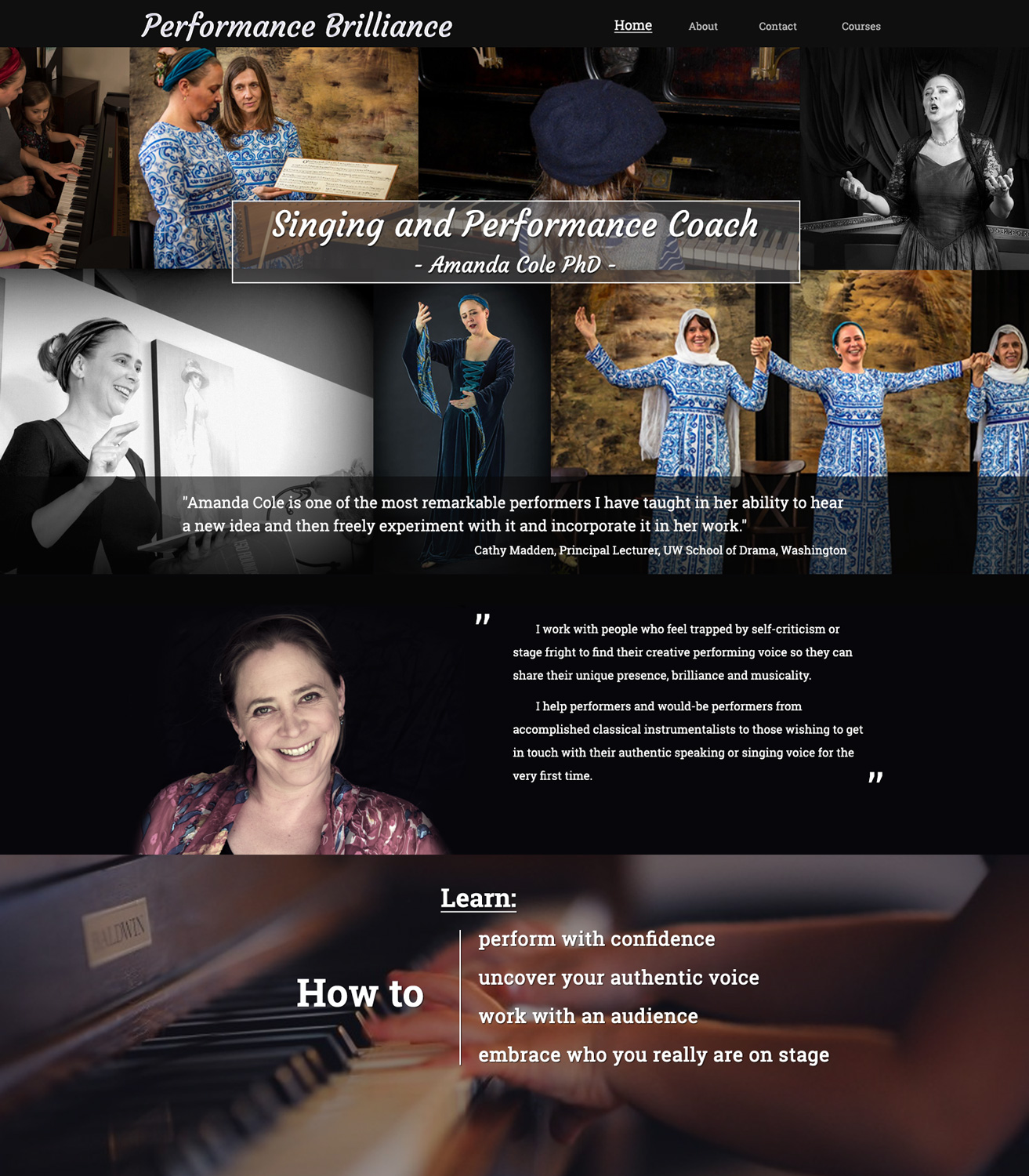 Web Design by Olia Kashyna for this project | Design #14163769