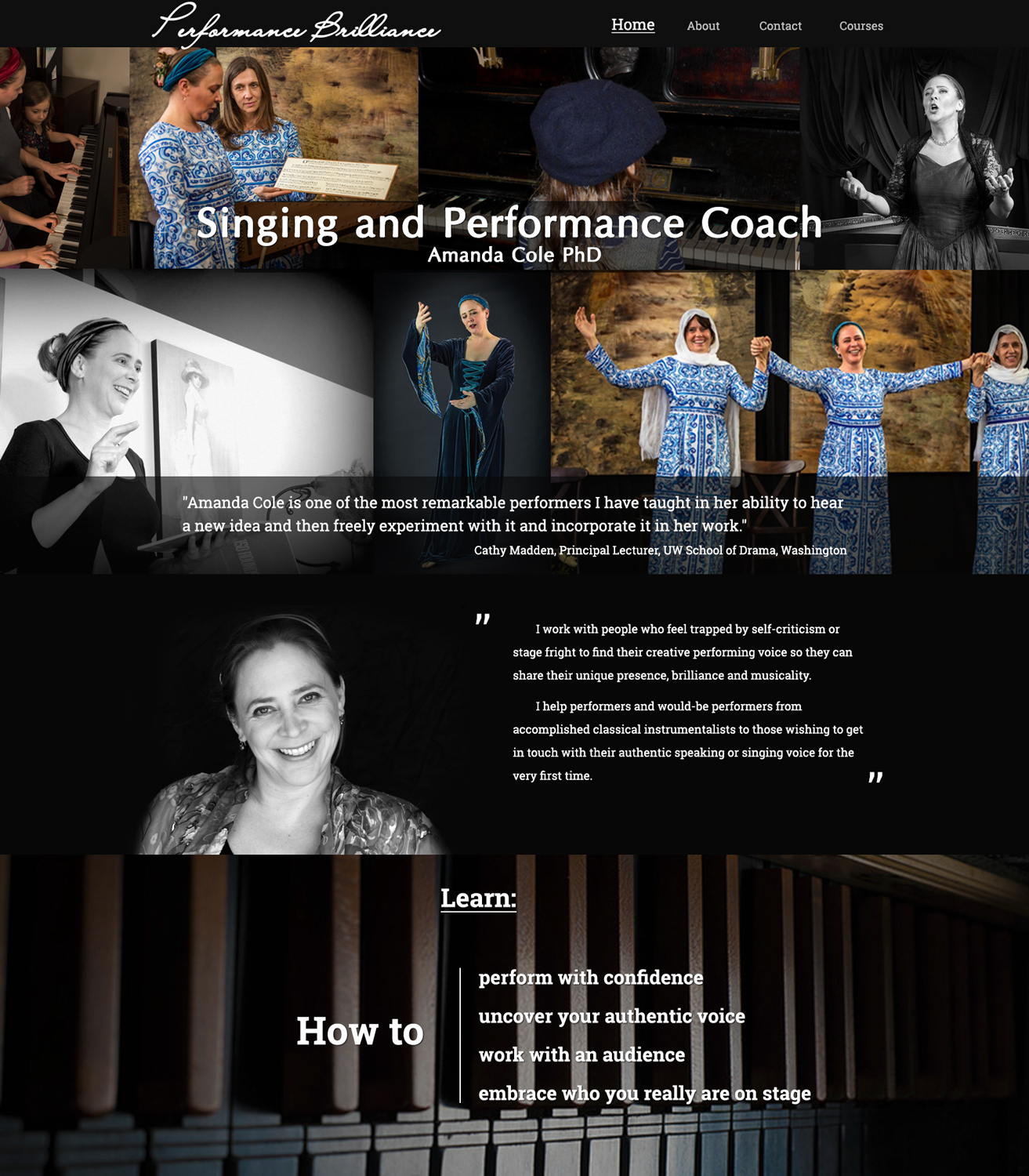 Web Design by Olia Kashyna for this project | Design #14250440
