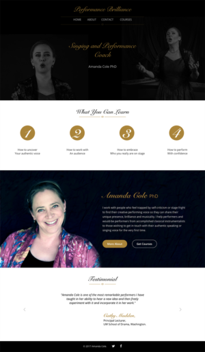 Web Design by Orhon.ao for this project | Design: #14192258