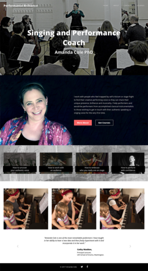 Web Design by Orhon.ao for this project | Design: #14192259