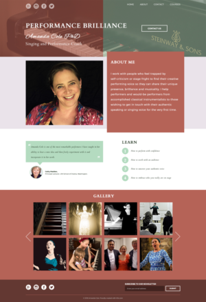 Web Design by metasemenov for this project | Design #14198628