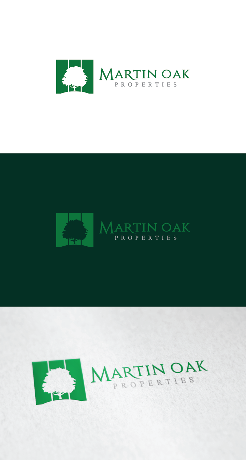 Logo Design by eko07 for Martin Oak Properties | Design #14162804