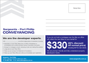 Diseño de Brochure por DesignFive para Sargeants- Port Phillip | Diseño: #554602