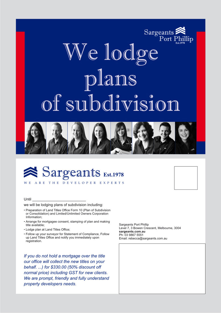 Brochure Design by Atvento Graphics for Sargeants- Port Phillip | Design #559232