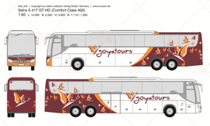 Travel and coach operator needs bus (coach) graphic design.  | Graphic Design by Pinky 