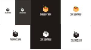 The Meat Box , Shawarma & Seray | Logo Design by nusdofficial