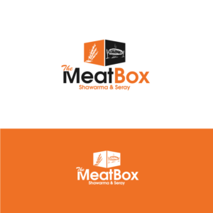 The Meat Box , Shawarma & Seray | Logo Design by Graphic Bricks