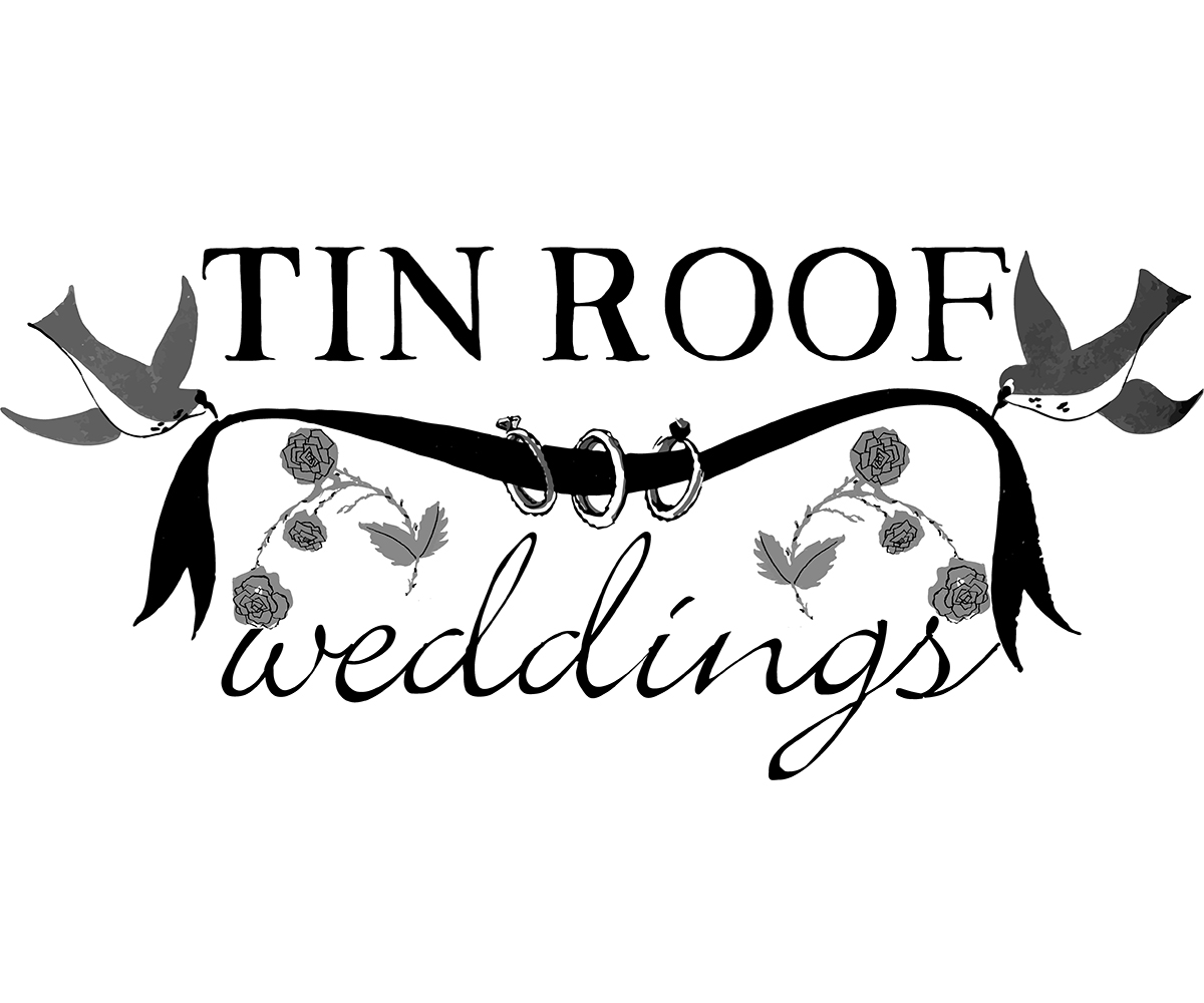Logo Design by Jenny P for TIn Roof Weddings | Design #14258745