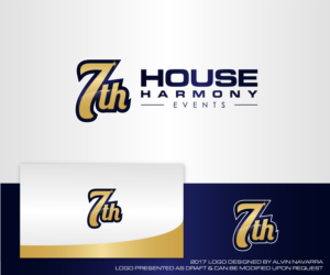 Diseño de Logo por alvinnavarra para Seventh House Harmony Events  | Diseño: #14116095