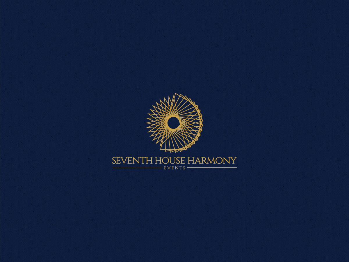 Logo-Design von GBDESIGN für Seventh House Harmony Events  | Design #14247606