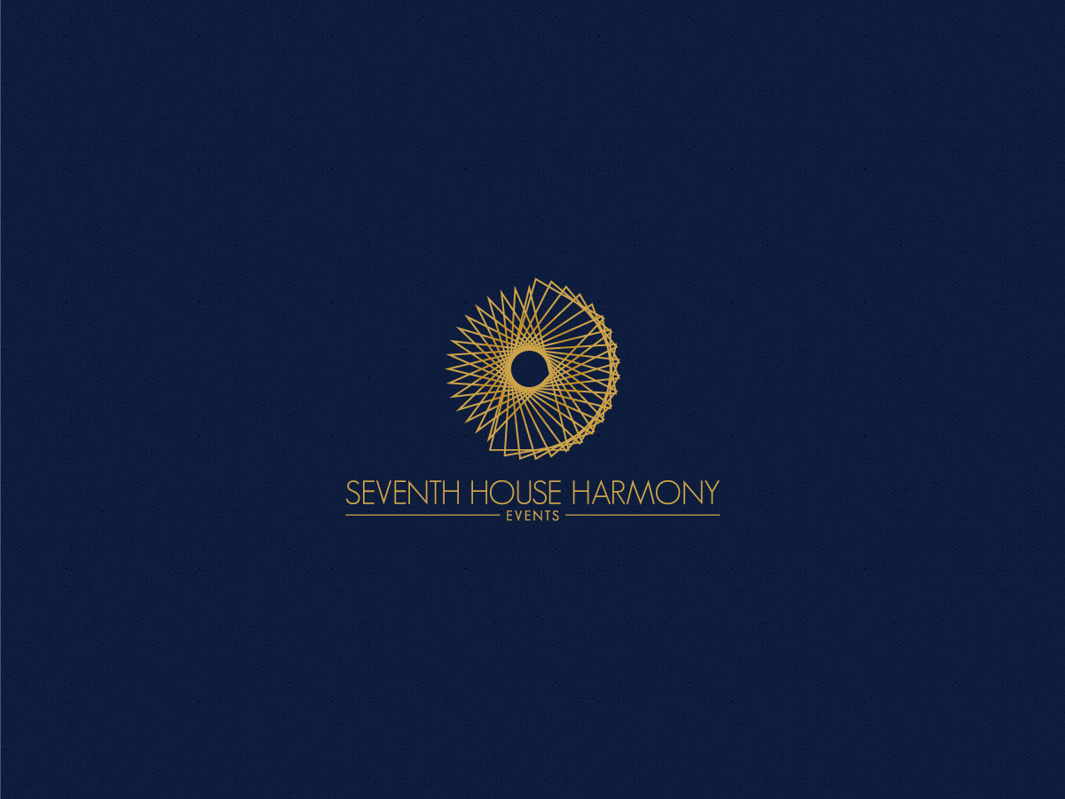 Diseño de Logo por GBDESIGN para Seventh House Harmony Events  | Diseño #14247655