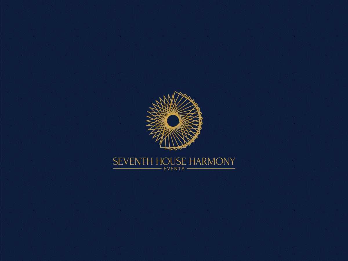 Diseño de Logo por GBDESIGN para Seventh House Harmony Events  | Diseño #14247685