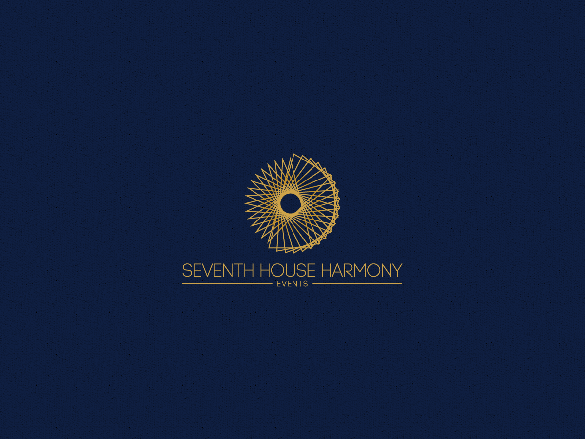 Diseño de Logo por GBDESIGN para Seventh House Harmony Events  | Diseño #14247768