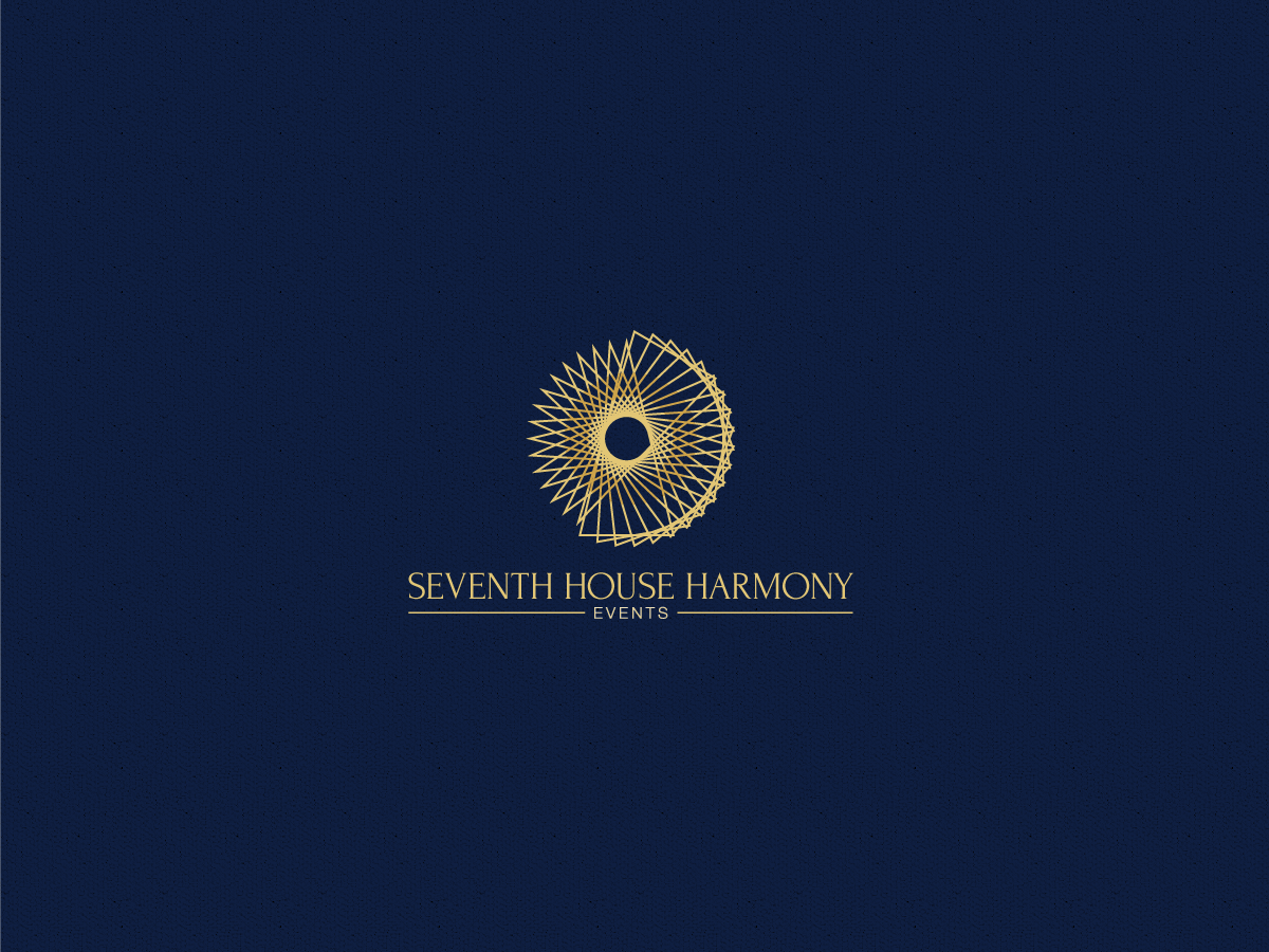 Diseño de Logo por GBDESIGN para Seventh House Harmony Events  | Diseño #14262166