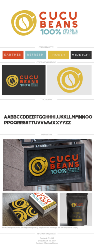 Design de Logo par Maurissahunter pour CUCU BEANS | Design : #14122078