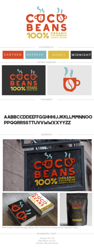Design de Logo par Maurissahunter pour CUCU BEANS | Design : #14122079