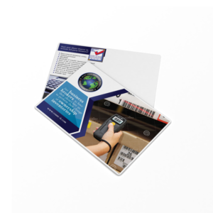 Design de Carte Postale par Black Stallions Impressive Solutions pour Blue Chip Inventory Service International | Design #14110026
