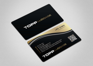 Business Card Design by INDIAN_Ashok for Topp Luggage | Design: #14203110