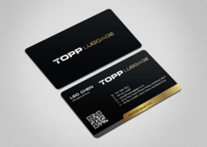 Business Card Design by INDIAN_Ashok for Topp Luggage | Design: #14203111
