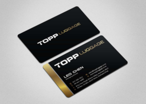 Business Card Design by INDIAN_Ashok for Topp Luggage | Design: #14203112