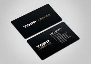 Business Card Design by INDIAN_Ashok for Topp Luggage | Design: #14203114