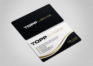 Business Card Design by INDIAN_Ashok for Topp Luggage | Design: #14203118