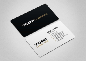 Business Card Design by INDIAN_Ashok for Topp Luggage | Design: #14203120